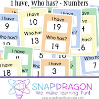 I have, who has? - Numbers