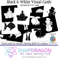 Black & White Visual Cards