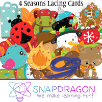 4 Seasons Lacing Cards
