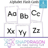 Alphabet Flash Cards - Download Only