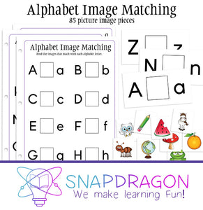 Alphabet Image Matching