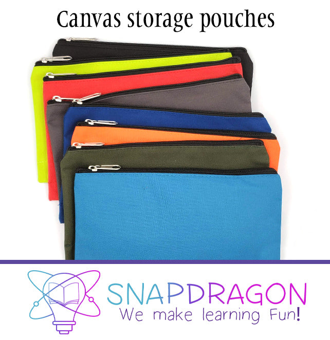 Canvas Storage Pouches