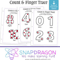 Count & Finger Trace 0-10