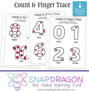 Count & Finger Trace 0-10 - Download Only