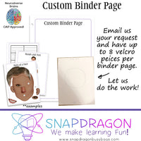 Custom Binder Page