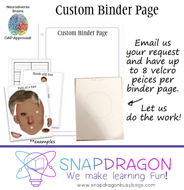 Custom Binder Page