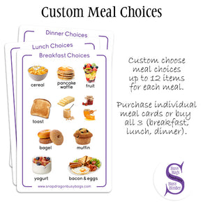 Custom Meal Choices