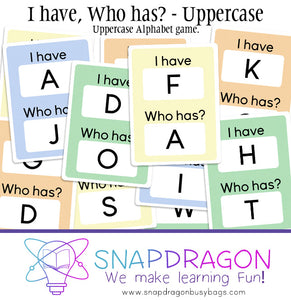 I have, who has? - Uppercase