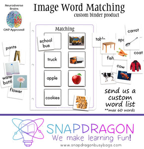 Image Word Matching - Custom