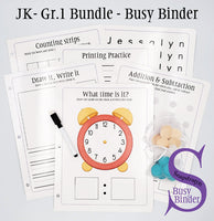 Jk - Gr.1 Bundle - Busy Binder
