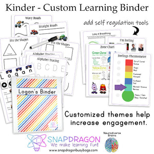 Custom Education Binder