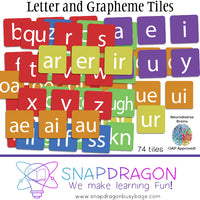 Letter and Grapheme Tiles