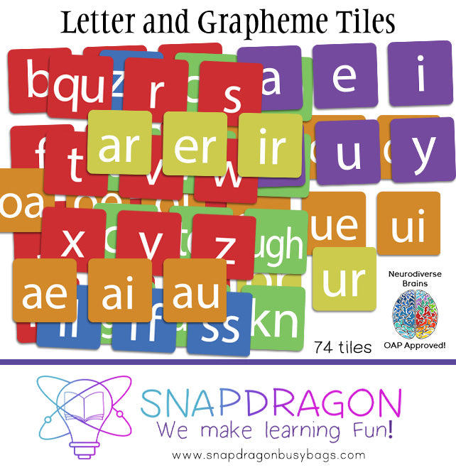 Letter and Grapheme Tiles