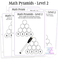 Math Pyramids
