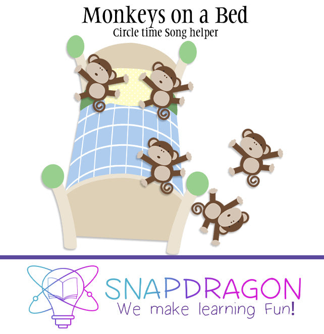 Monkeys on the bed