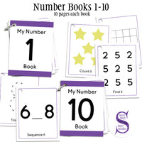 Number books 1-10