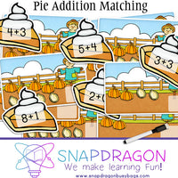 Pie Addition Matching