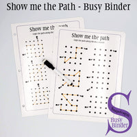 Show me the Path - Busy Binder