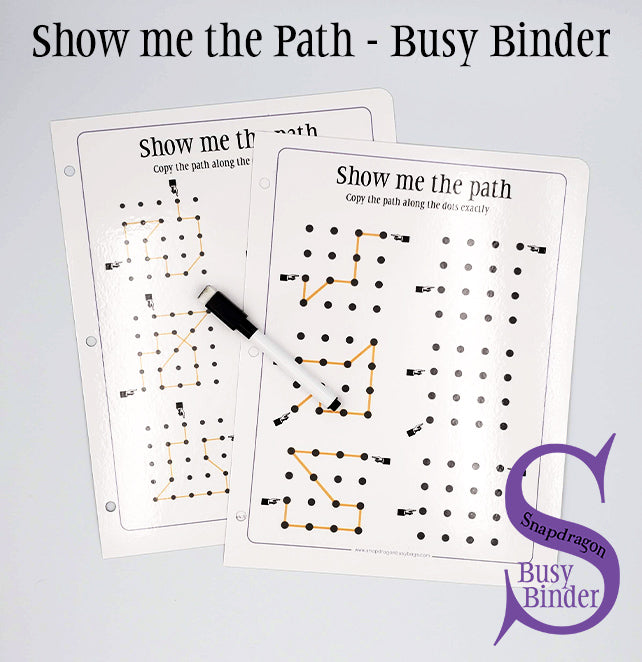 Show me the Path - Busy Binder