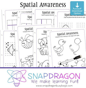 Spatial Awareness Binder - Download Only