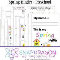Spring Binder - Preschool