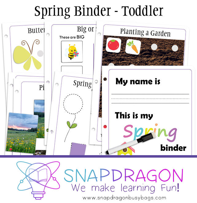 Spring Binder - Toddler