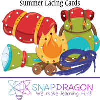 Summer Lacing Cards