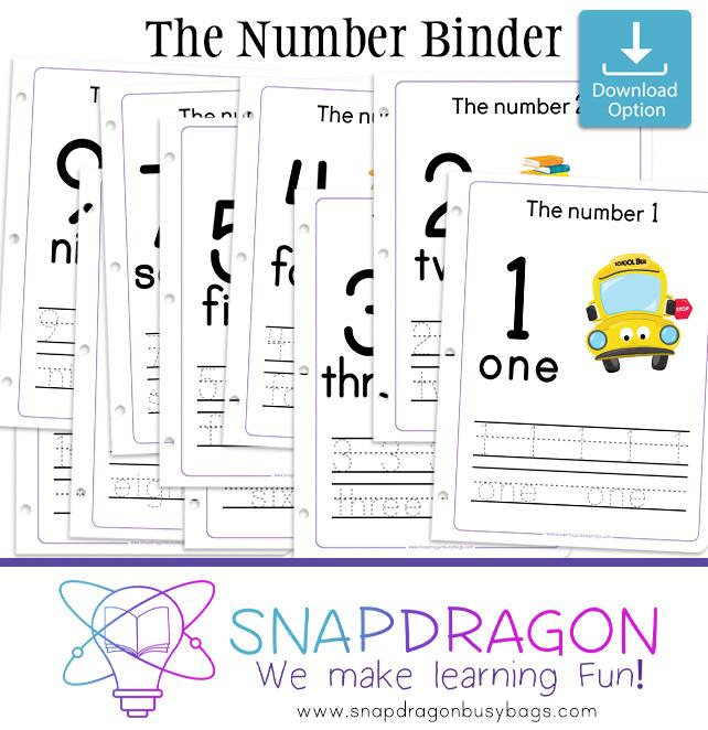 The Number Binder 1-10 - Download Only