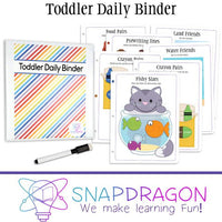 Toddler Daily Binder - Ready to Ship