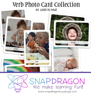 Verb Photo Cards