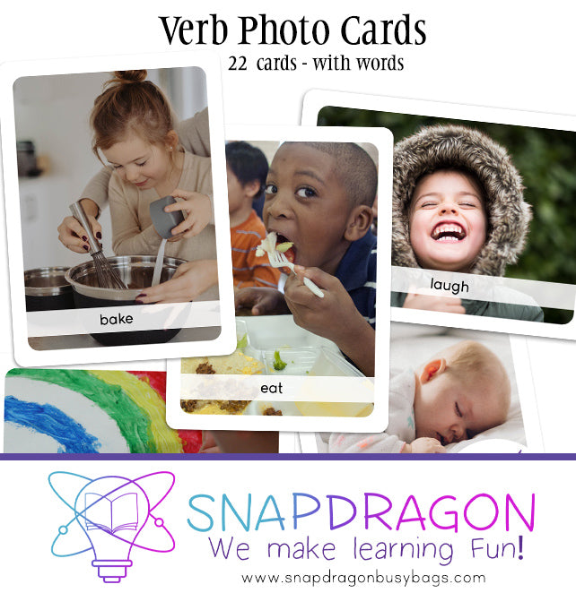 Verb Photo Cards