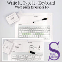 Write it, Type it - Keyboard