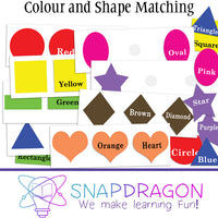 Colour and Shape Matching
